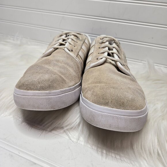 Adidas SEELEY White Cream Royal Skateboarding Men's Shoes Size 12 C76062 - Picture 7 of 9